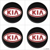 Emblema Adesivo Resinado Calota Kia