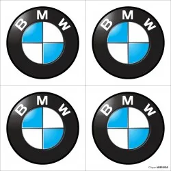 Emblema Adesivo Resinado Calota BMW