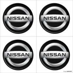 Emblema Adesivo Resinado Calota Nissan