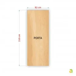 Adesivo de Porta - Orange