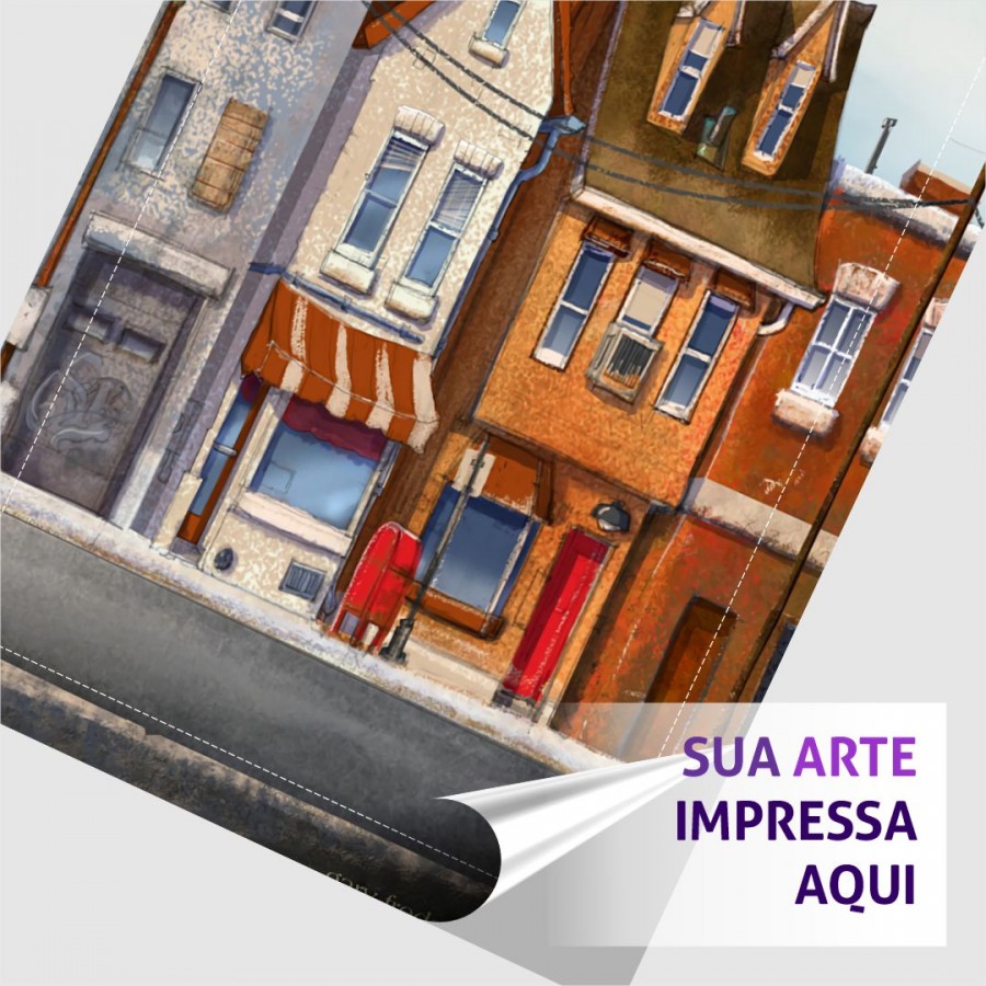 Impressão em Canva para Quadro Formato 60x80 cm