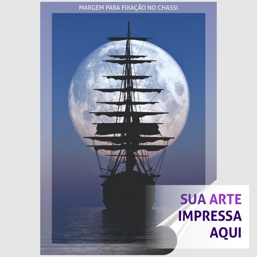 Impressão em Canva para Quadro Formato 60x80 cm