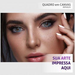 Quadro em Canvas Personalizado 60x40 cm