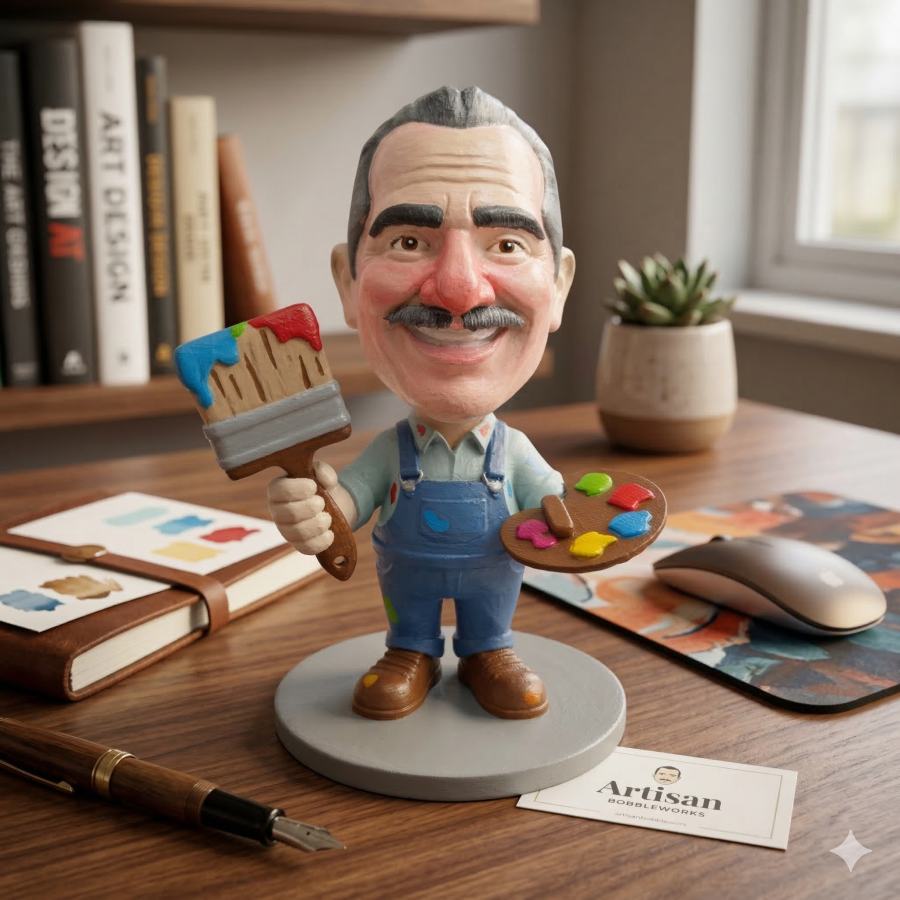 Miniatura 3D Personalizada Estilo Cartum