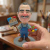 Miniatura 3D Personalizada Estilo Cartum