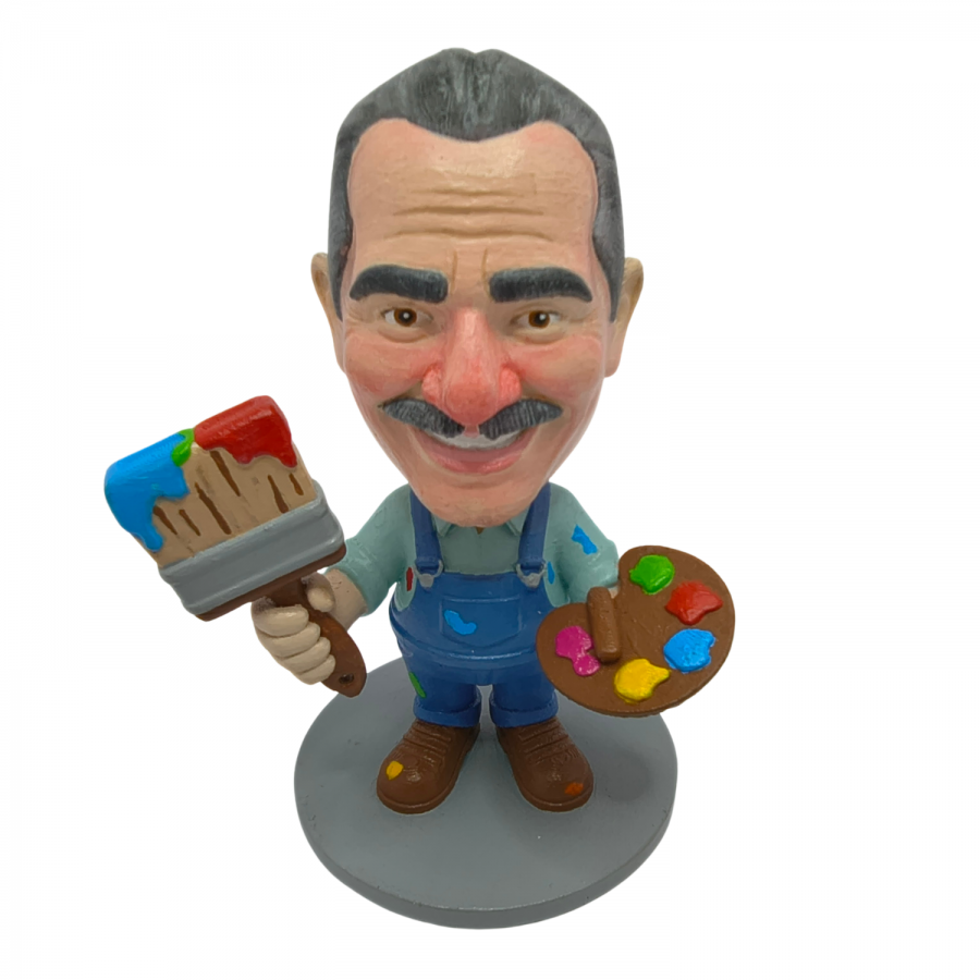 Miniatura 3D Personalizada Estilo Cartum