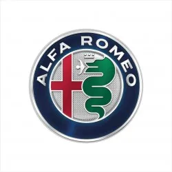 Emblema Adesivo Resinado Calota Alfa Romeu