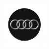 Emblema Adesivo Resinado Calota Audi