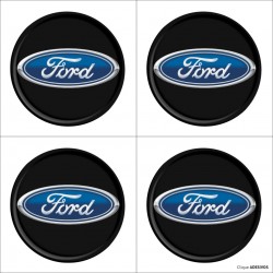 Emblema Adesivo Resinado Calota Ford