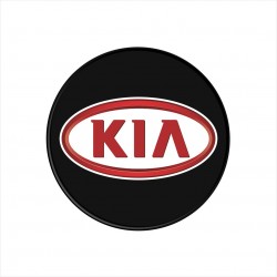 Emblema Adesivo Resinado Calota Kia