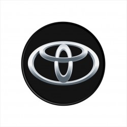 Emblema Adesivo Resinado Calota Toyota