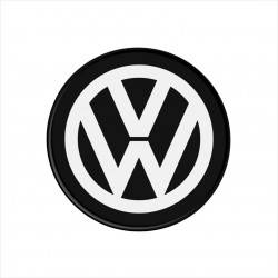 Emblema Adesivo Resinado Calota Volkswagem