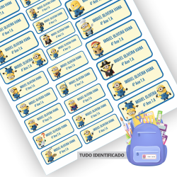 Etiquetas Escolares Personalizadas - MIMI