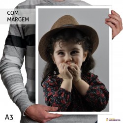 Impressão Digital A3 Colorida Glossy 230g