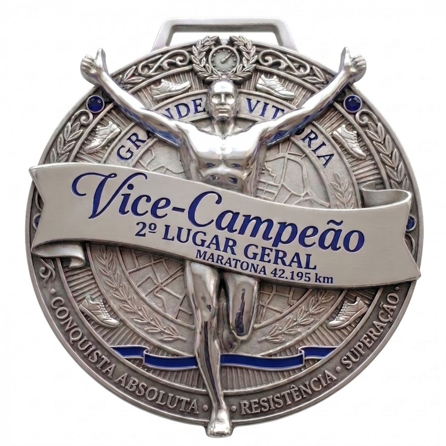 Medalha em Acrílico Personalizada - 7x7 cm