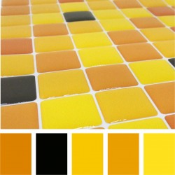 Pastilha Adesiva Resinada Girassol