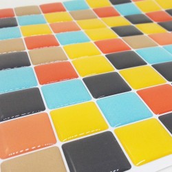 Pastilha Adesiva Resinada Vintage Decor