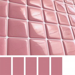 Pastilha Adesiva Resinada Rose