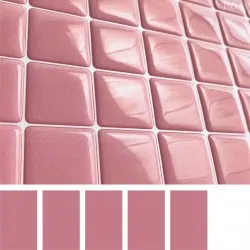 Pastilha Adesiva Resinada Rose