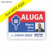 Placa para Imobiliária - 50x37 cm