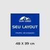 Placa para Imobiliária em Plastionda LT100
