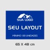 Placa para Imobiliária em Plastionda LT100