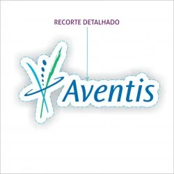 Adesivo Impresso PVC Branco com Recorte - A PARTIR DE: