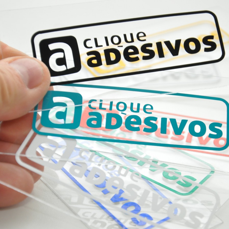 Adesivo Monocromática Recorte Especial