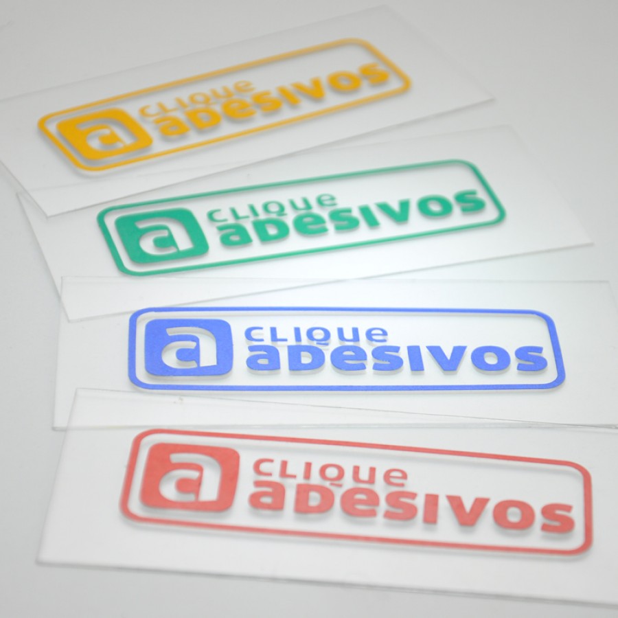 Adesivo Refletivo Monocromático Recorte Especial
