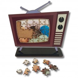 Quebra-Cabeça Personalizado TV Retrô 2
