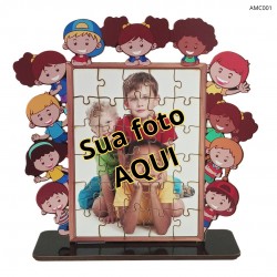 Quebra-Cabeça Personalizado Amiguinhos