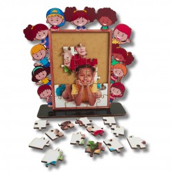 Quebra-Cabeça Personalizado Amiguinhos