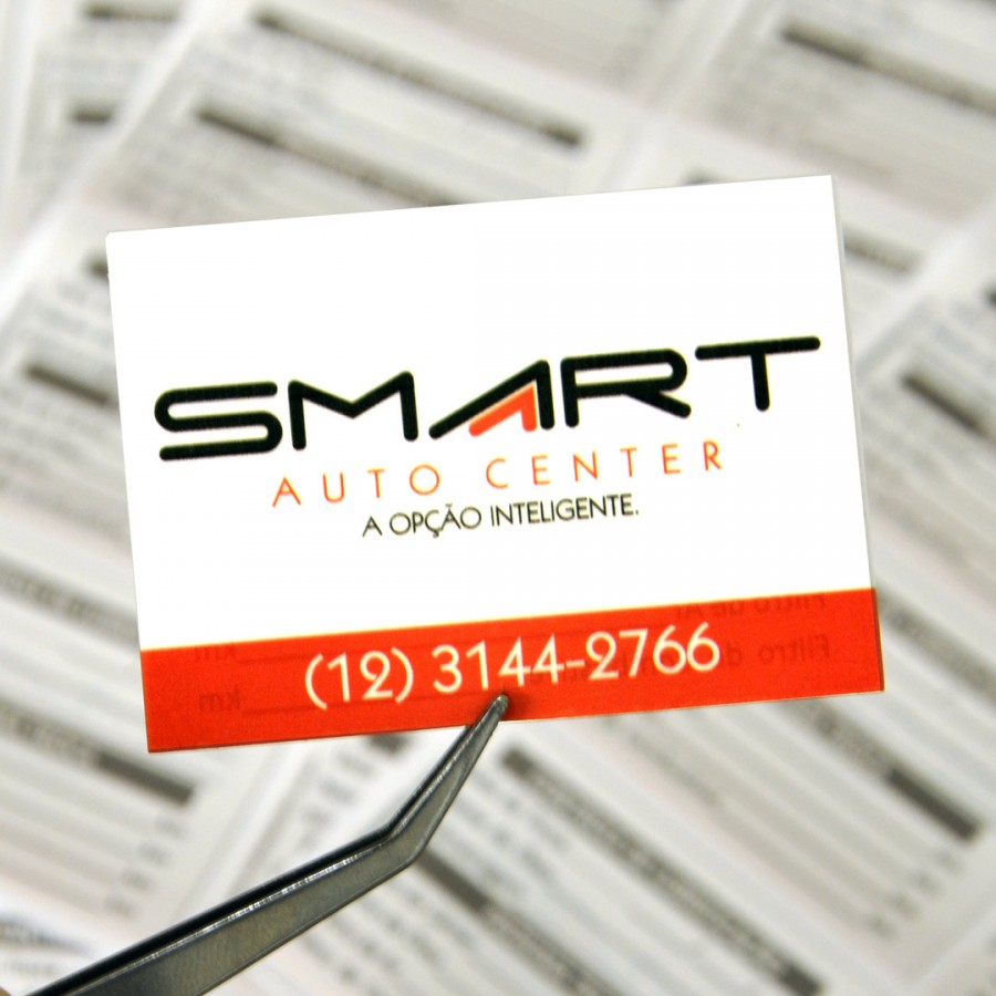 Adesivo Troca de Óleo - Formato 5x6 cm - Mínimo 200 peças